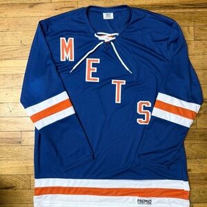 Blue METS Hockey Jersey